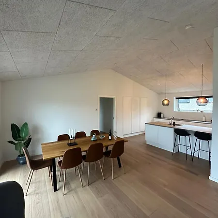 Moderne Nybygget Villa Holstebro Exterior photo