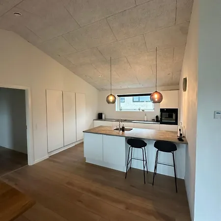 Moderne Nybygget Villa Holstebro Exterior photo